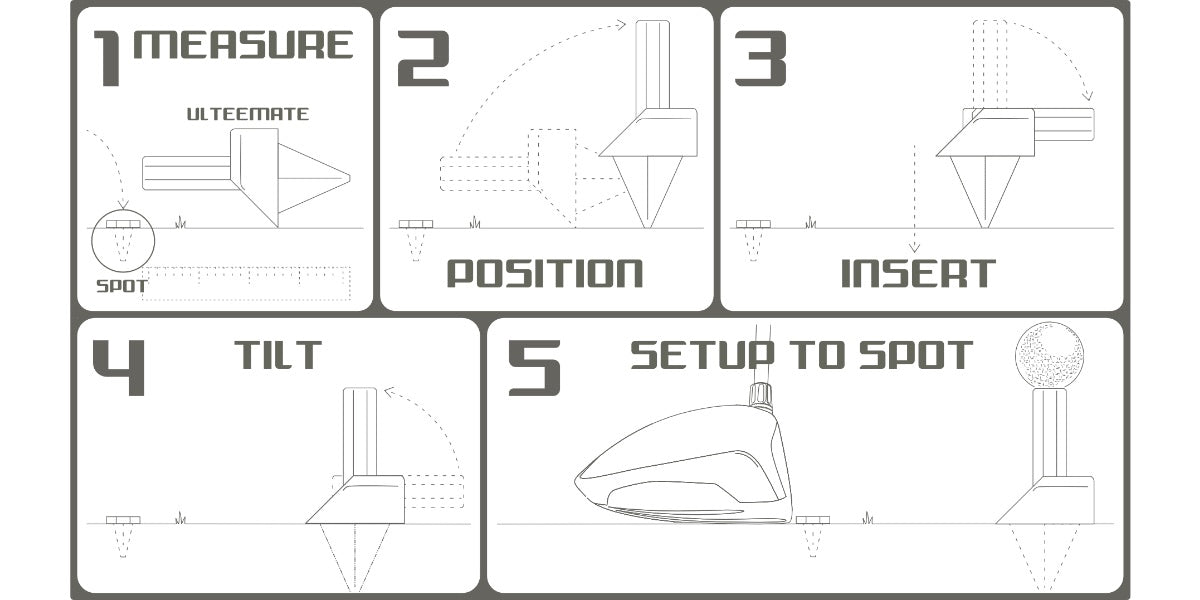 Ulteemate Starter - Tee Off System and Golf Swing Trainer